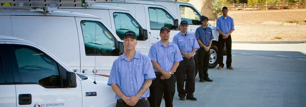 KIC Refrigeration crew ready for Mini Split Repair jobs across Galena Park